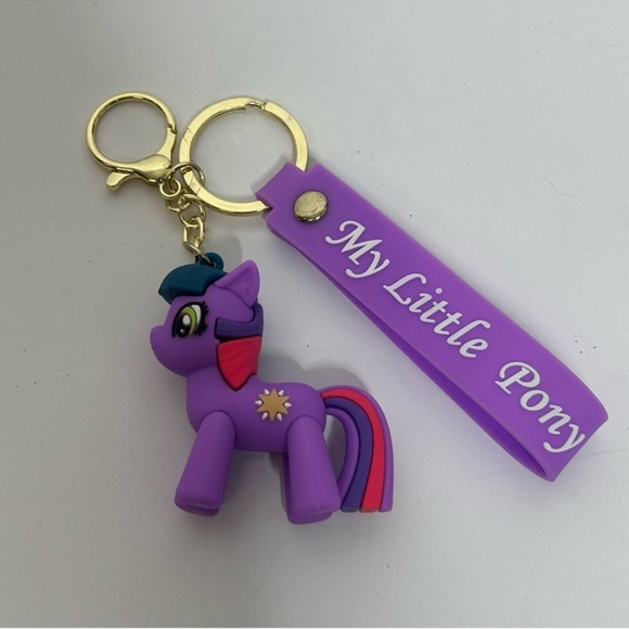 My Little Pony Twilight Sparkle Rubber Keychain NEW - Picture 7 of 15